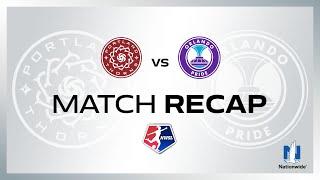 FULL HIGHLIGHTS  Portland Thorns vs. Orlando Pride