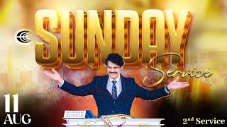 #sundayservice  2nd Service  11-AUGUST-2024  Calvary Church Chennai  #drjayapaul