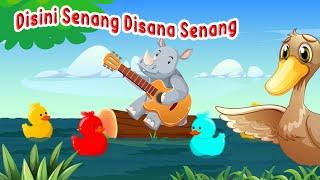 Lagu Anak Indonesia Populer - Disini Senang Disana Senang  Lagu anak terbaik  WE ART KARTUN