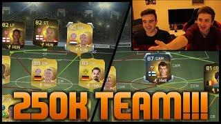 THE BEST 250K TEAM ON FIFA 15 Fifa 15 Dual Hybrid Squad Builder