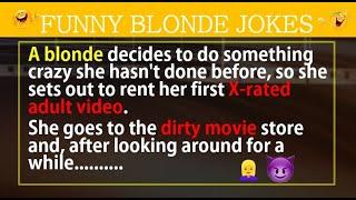 Blonde Joke    A blonde decides to do something crazy 