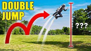 Water Jet Pack = Double Jump in Real Life?