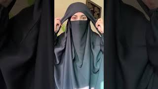 How to wear two piece Jilbaab