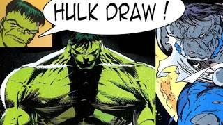 How to Draw HULK - comparing McFarlane Kirby Keown and Keith the 4 iconic versions