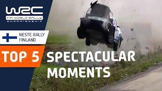 WRC History Top 5 spectacular moments Neste Rally Finland