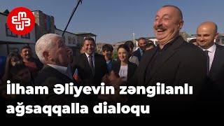 İlham Əliyevin zəngilanlı ağsaqqalla dialoqu