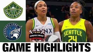 Seattle Storm vs Minnesota Lynx Highlights  Womens Basketball  2024 WNBA