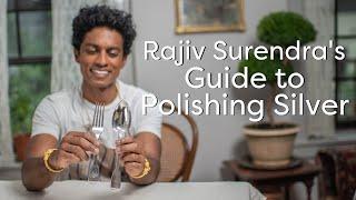 How to Polish Silver With Rajiv Surendra  Life With Rajiv