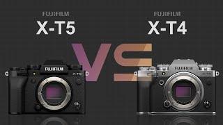 Fujifilm X-T5 vs Fujifilm X-T4