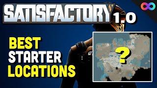 The Best Starting Locations for Satisfactory 1.0