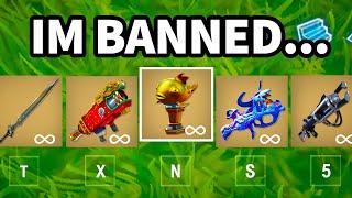 Fortnite But Everyone has BANNED Items