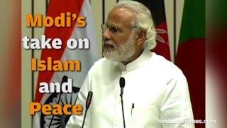 Modis Take on Islam and peace