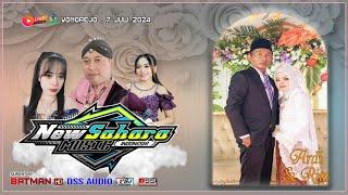 Live NEW SAHARA MUSIC  Ngunduh Mantu ARDI & RITADSS Audio DSS Weding Organizer  Wonorejo  Bejen