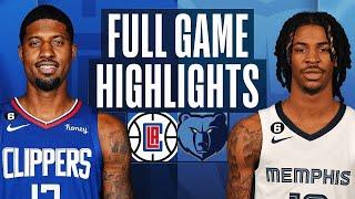 Memphis Grizzlies vs. Los Angeles Clippers FULL Highlights HD  December 29 2023  NBA Season