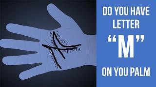 Do you have Letter M on your Palm? Surprising things If Letter M on your Hand  Palmistry