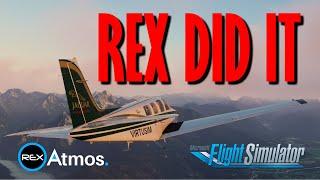 Realistic colors in VR with REX Atmos - BEST weather enhancement addon MSFS2020