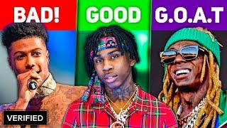 BAD vs. GOOD vs. GOAT Rappers 2020