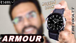 Fire Boltt Armour Smartwatch ReviewPrice-1499️ Strong Rugged LookBest Smartwatch Under 2000 ??