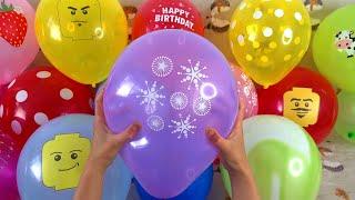 FUN BALLOON POP COMPILATION PART 13 #satisfying #asmr #popping #balloon #color #fun