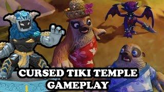 Skylanders Imaginators - NEW LEVEL Cursed Tiki Temple + Wild Storm GAMEPLAY