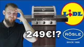 Der beste LIDL Gasgrill aller Zeiten? Rösle Gourmet G3 von Lidl im Test