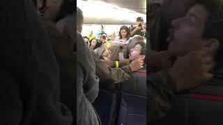 Flight Passenger TAZED Onboard By Law Enforcement