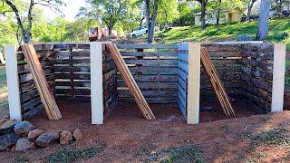 PALLET COMPOST BINS  Building Our Homestead