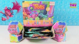 Trolls Hair Huggers Series 1 10 Blind Bag Figures Toy Unboxing  PSToyReviews