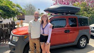 Couple Lives Full Time in Their Honda Element Tiny Home