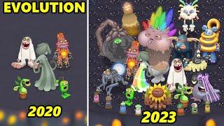 Light Island Evolution Full Songs  My Singing Monsters