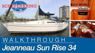 Jeanneau Sun Rise 34 for sale  Yacht Walkthrough  @ Schepenkring Lelystad  4K
