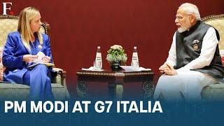 PM Modi Arrives in Italy for G7 Summit to Meet Meloni