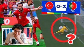 PORTUGAL DOMINATE PORTUGAL VS TURKEY 3-0 EURO 2024 LIVE REACTION