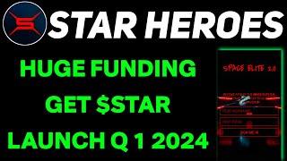 StarHeroes Game Airdrop  First Step Towards StarHeroes Airdrop  Star Token Airdrop  2024 Airdrops