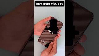 How to Hard Reset ViVO Y16  ViVO V2204 Forget Pattern Lock
