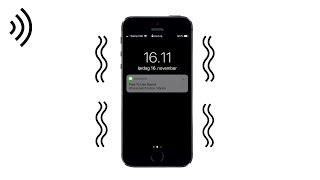 iPhone Notification Vibrate Sound Effect