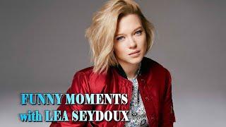 FUNNY MOMENTS with LEA SEYDOUX  СМЕШНЫЕ МОМЕНТЫ с ЛЕА СЕЙДУ #leaseydoux #леасейду