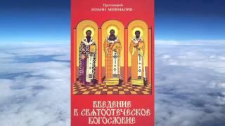 Ч.3 прот. Иоанн Мейендорф - Введение в святоотеческое богословие