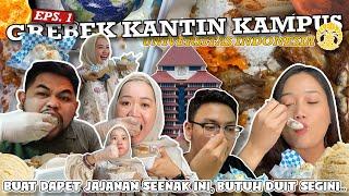 NYOBAIN JAJANAN VIRAL DI VOKASI UI GREBEK KANTIN KAMPUS EP. 1