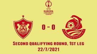 Qarabağ vs Ashdod  0-0  UEFA Europa Conference League 202122 Second qualifying round 1st leg