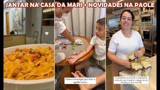 Juliana Perdomo jantando na casa da Mari + Meninos colheram sangue + Novidades na loja Paole