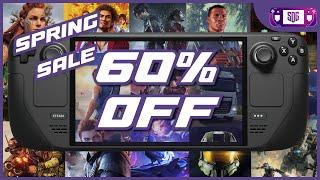 Steam Spring Sale 60% off Steam Deck Recommendations - Verified & Playable