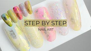 Step by Step - Happy Vibes Nail Art