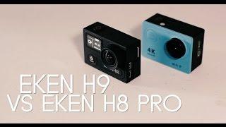 Eken H8 Pro vs Eken H9 Comparison Go Pro Killers? 4K