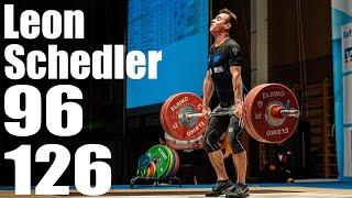 Leon Schedler 55kg 96kg Snatch 126kg Clean and Jerk - 2019 German Champion