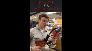 HILTI vs MILWAUKEE