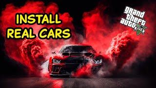 How To Install Real Cars Pack In GTA 5 - 2023  220 Cars Car Pack Installation Guide