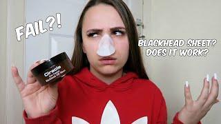 Testing Ciracle Blackhead Off Sheet  Jasmine Simone