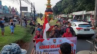 ARAK ARAKAN GUNUNGAN ACARA KIRAB GELAR BUDAYA KECAMATAN MIJEN