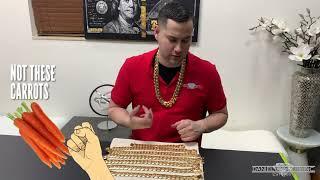 KILO TALK At Daniel Jewelry inc Showing Some Miami Cubans All over a Kilo 10k 14k 18k Comparison